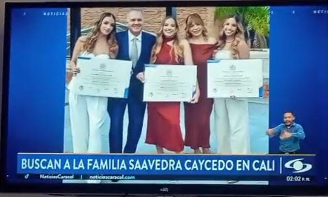 Foto de Familia Saavedra Caycedo