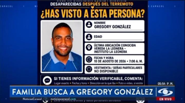 Foto de Gregory González